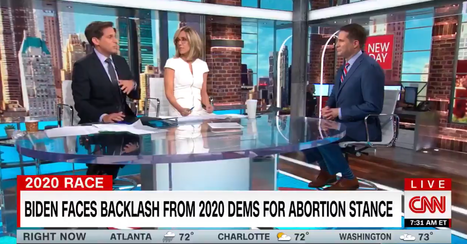 What Can Libertarians do to Prevent Abortions? Seth Moulton speaking with John Berman and Alisyn Camerota on CNN New Day during a discussion of abortion funding.