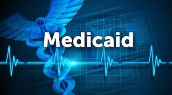 What effects do pro-life laws really have? Medicaid text over a blue medical illustration